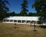 Long dinner marquee ext. 4