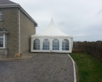 House side marquee ext.